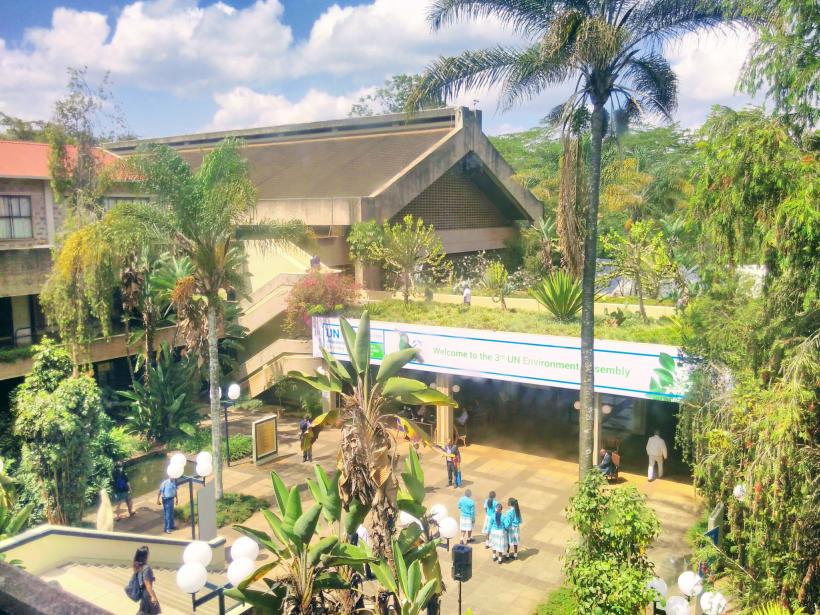 Foto: UNEA-Geländer in Nairobi